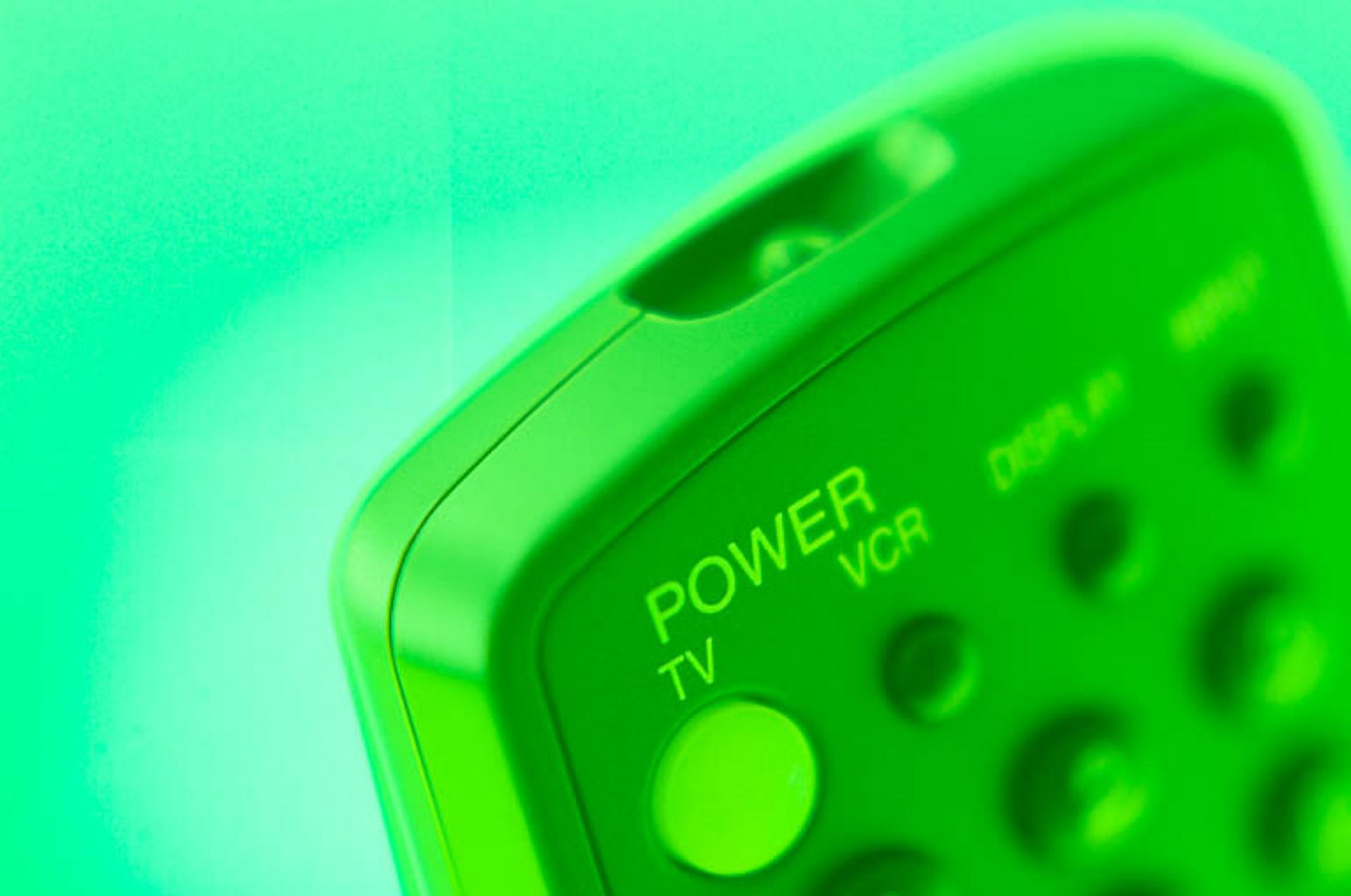 Remote control in green light.jpg